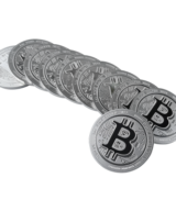 Bitcoin 1 oz Sølvmønt 2022