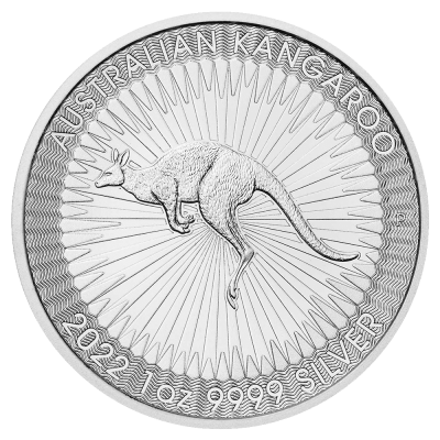 Kangaroo 1 oz Sølvmønt 2022