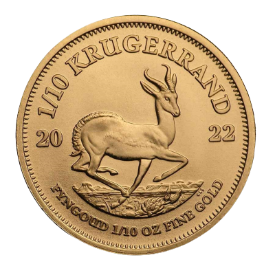 Krugerrand 1/10 oz Guldmønt 2022
