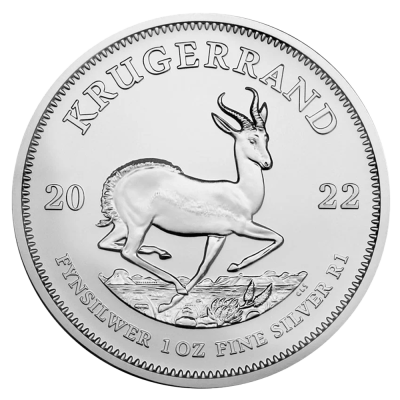 Krugerrand 1 oz Sølvmønt 2022