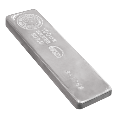 Nadir Metal 100 oz Sølvbarre