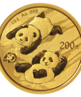 Panda 15g Guldmønt 2022