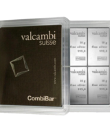 Valcambi 10x10g CombiBar Sølvbarre