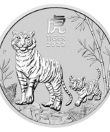 Year of the Tiger 1000g Sølvmønt 2022