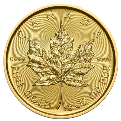 Maple Leaf 1/2 oz Guldmønt 2022