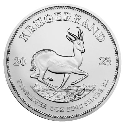 Krugerrand 1 oz Sølvmønt 2023