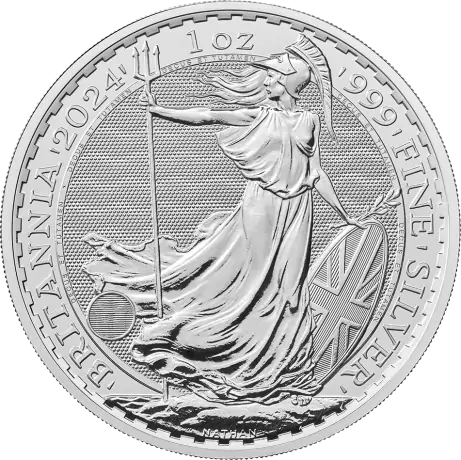 Britannia 1 oz Sølvmønt 2024