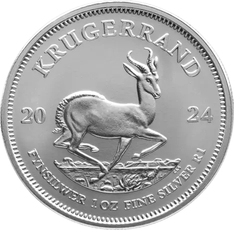 Krugerrand 1 oz Sølvmønt 2024